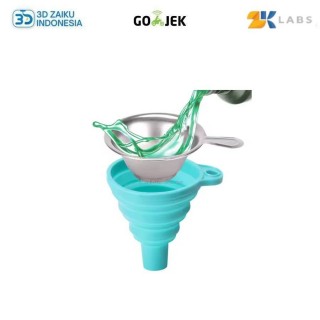 ZKLabs Corong Funnel Resin 3D Printer with Metal Filter Cup Leftover Resin Tank